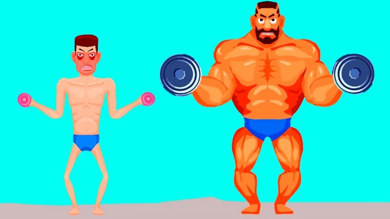 Tough Man mod apk 2 - Tải Hack Tough Man (Full Tiền) v1.33 Trở thành người đàn ông mạnh mẽ với Tough Man