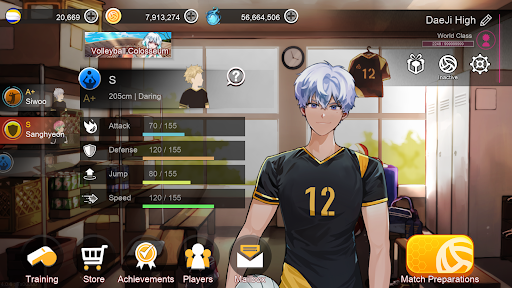 Tro thanh huan luyen vien trong The Spike Hack - Tải Hack The Spike Apk (MOD Full Cầu Thủ, Vô Hạn Tiền) v5.9.411 Trở thành huấn luyện viên của đội bóng trong The Spike Hack