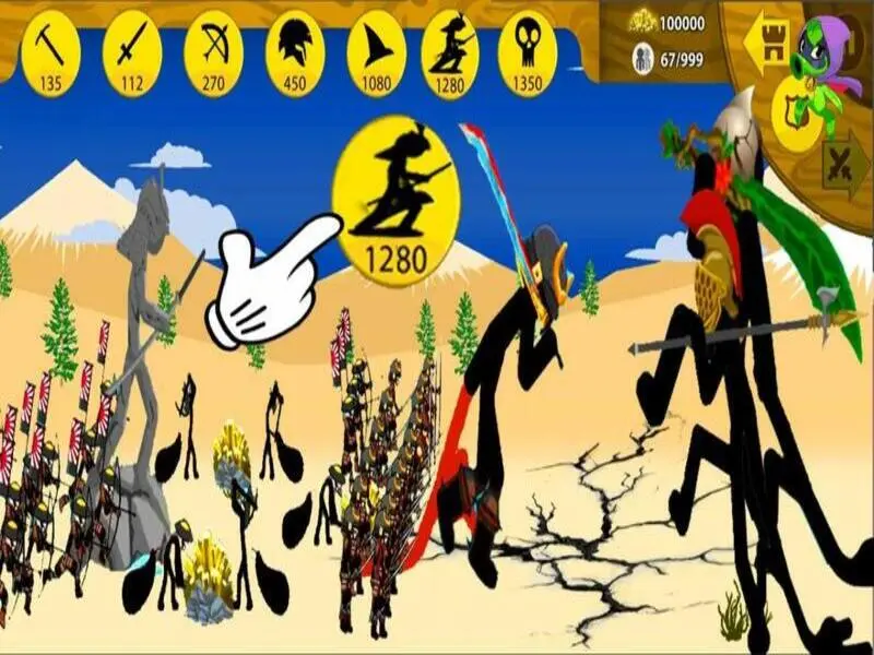 Tải Hack Stick War Legacy Mod 99999999 Apk ( Vô hạn tiền) v2023.5.907