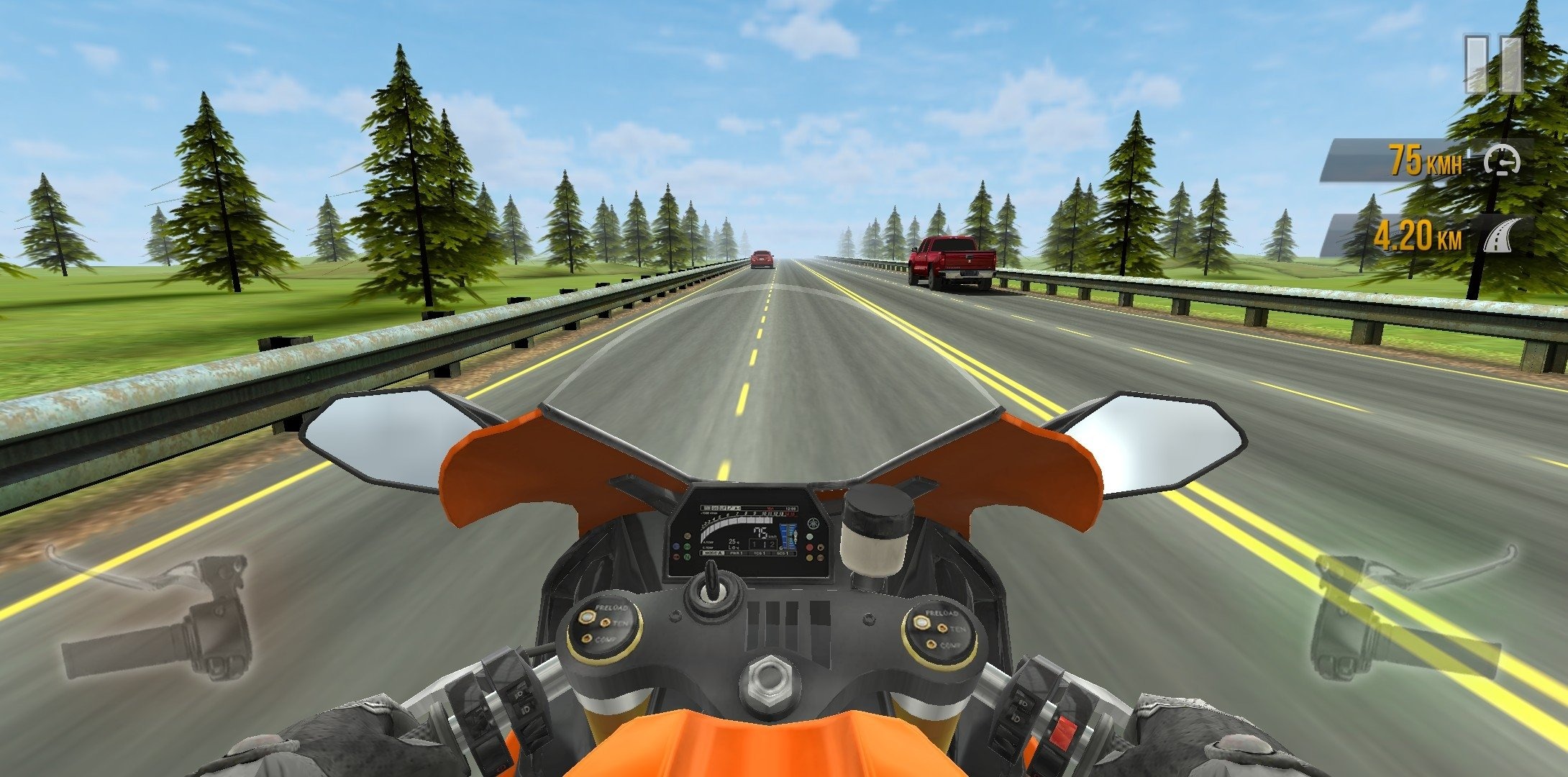 Che do dua xe trong Traffic Rider Lmhmod - Tải Traffic Rider Hack Apk (MOD Full Tiền, Mở Khóa Tất Cả Xe) v.2.0 Traffic Rider Lmhmod mang đến cho người chơi 4 chế độ chơi hấp dẫn
