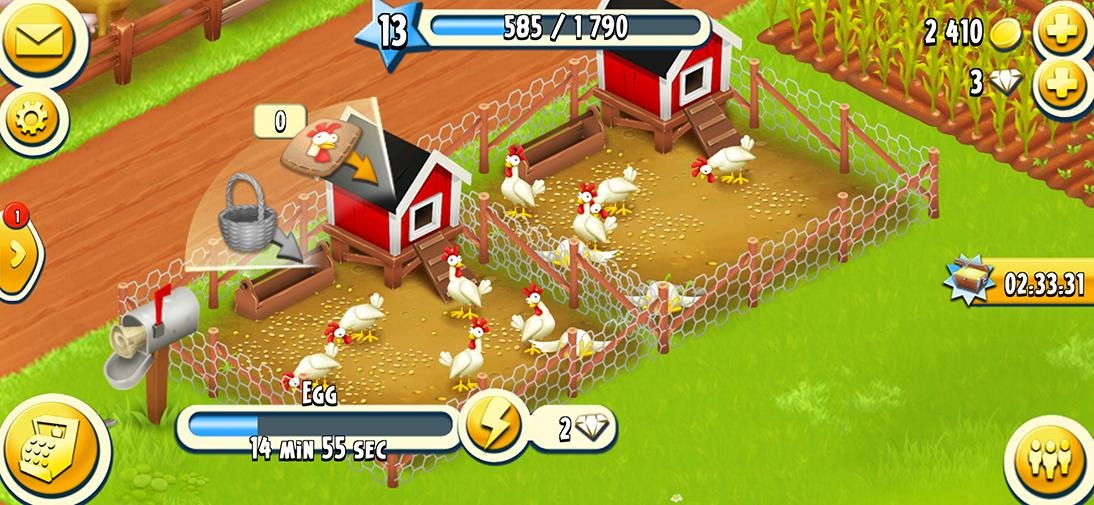 Da dang vat nuoi trong HAY DAY Apk - Tải Hack Hay Day Apk (MOD Vô Hạn Tiền, Hạt Giống) v1.65.153 HAY DAY Apk cho phép người chơi nuôi dưỡng những thú cưng dễ thương