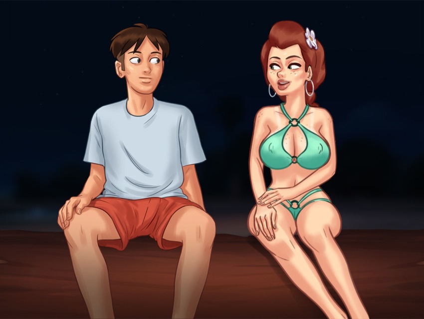 Do hoa 3D an tuong trong Summertime Saga - Tải Summertime Saga Việt Hóa Apk (Cheat Menu) v21.0.0 Summertime Saga còn nổi bật với đồ họa sắc nét và màu sắc tươi sáng