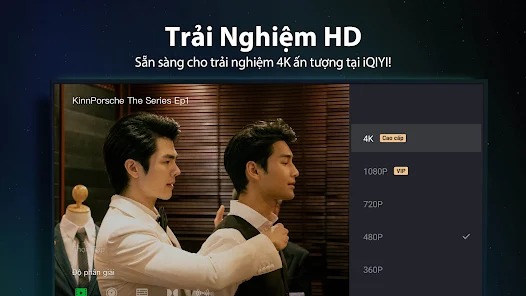 Iqiyi Mod Vip Hỗ trợ nhiều tính năng xem phim hay ho trên Iqiyi