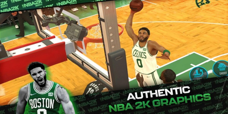 NBA2KMobileS5 6 1 - NBA 2K Mobile Basketball Mod 8.13.9792449 (Vô Hạn Tiền) Lối chơi đơn giản nhưng chân thực