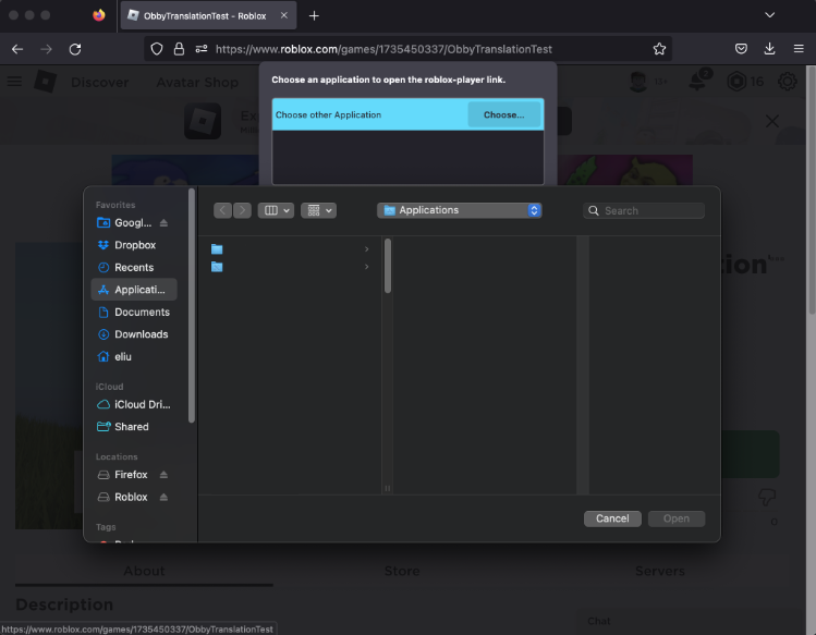 Su dung phim tat de hien thi bang nhap ten - Tải Hack Roblox VNG Apk v2.662.537 (Menu, Nhảy Cao, Bất Tử) Sử dụng phím tắt “CMD+SHIFT+G” để hiển thị bảng nhập tên