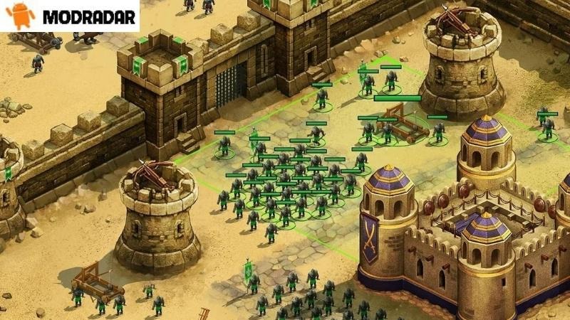 Các tính năng có trong Throne Rush Mod