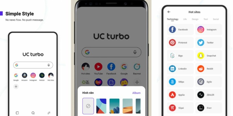 UC Browser Turbo Mod Apk 1.10.6.900 (Chặn Quảng Cáo)