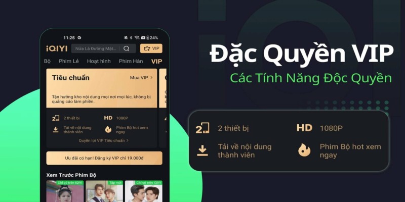 Tải iQIYI Mod VIP đã được mở khóa Premium v6.8.0
