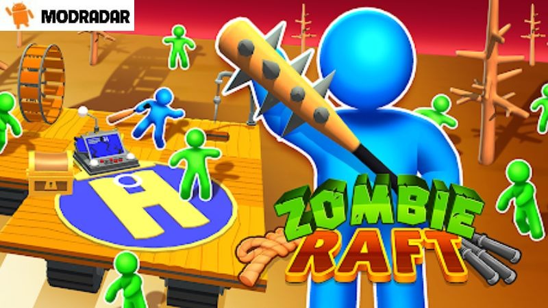 Hack Zombie Raft Mod Apk 36.1.3 (Uang tidak terbatas)