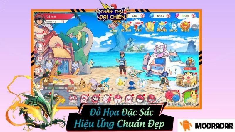 Thần Thú Đại Chiến Mod (Vô Hạn Tiền) v2.1.0.54539