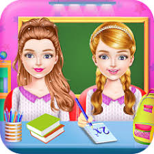 Twins Sisters Girls School Day APK v1.0.23 Free