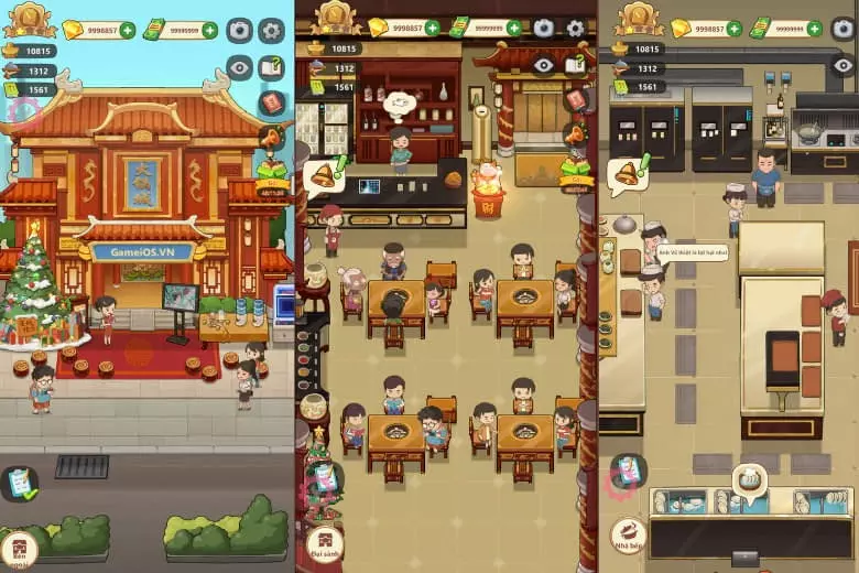 Do hoa 2D de thuong co trong Tiem Lau Duong Hanh Phuc Apk - Tải Hack Tiệm Lẩu Đường Hạnh Phúc Mod Apk (Vô Hạn Tiền, Kim Cương) v4.7.3 Đồ họa của Tiệm Lẩu Đường Hạnh Phúc Apk là yếu tố nổi bật giúp thu hút người chơi
