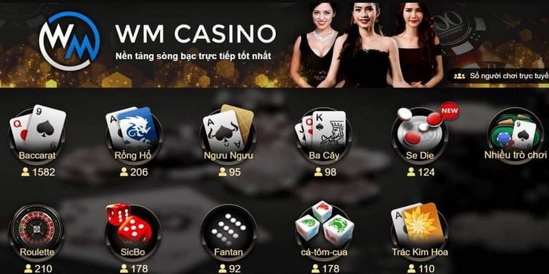 Rồng hổ là tựa game hấp dẫn không thể bỏ qua tại WM Casino 888b