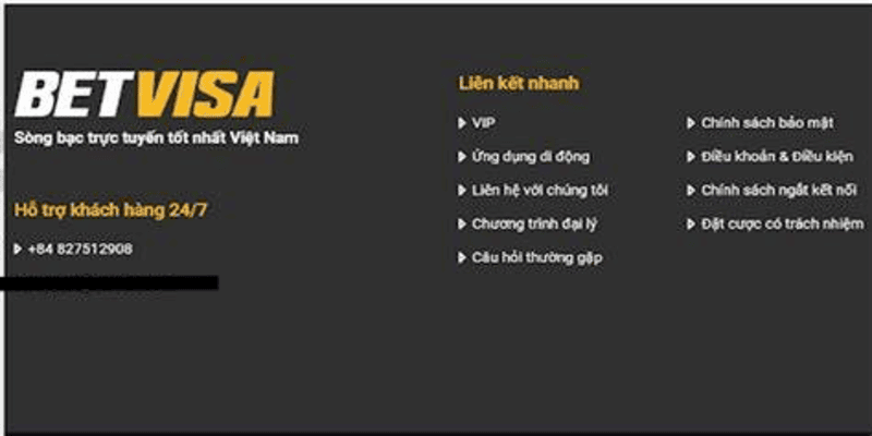 Các lợi ích khi liên hệ betvisa đúng phương thức