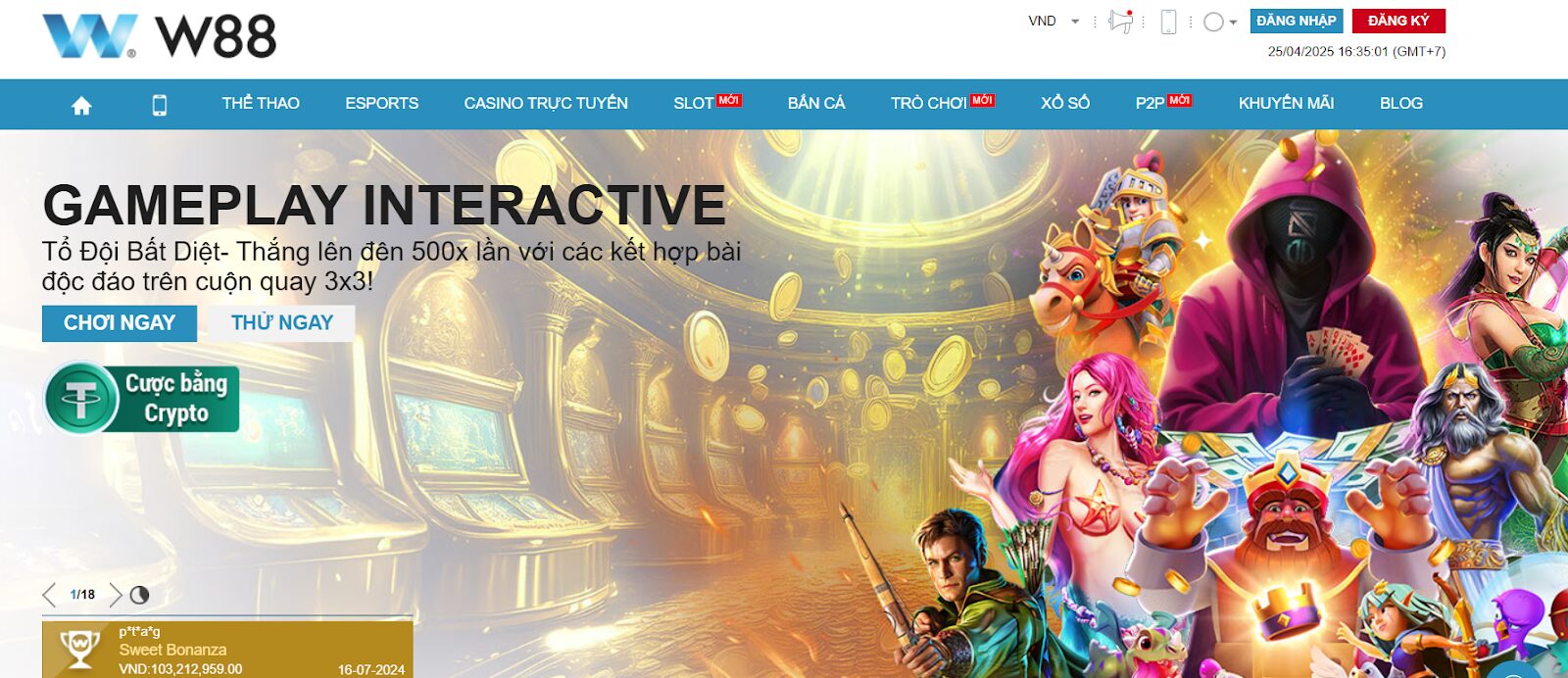 Giải thích lý do game Slot tại W88 dễ ăn hơn nhà cái khác